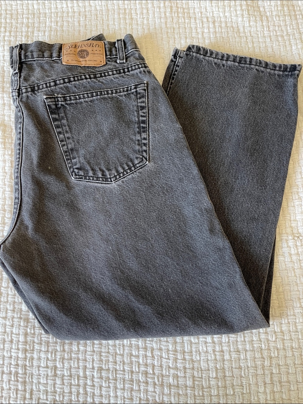 Charcoal Men's Jeans - Classic Straight Fit